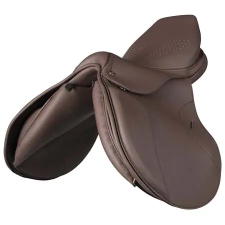 ジェレミーアンドロード(Jeremy&Lord) 乗馬 鞍 Synthetic Saddle – Adjustable Gullet – Brown