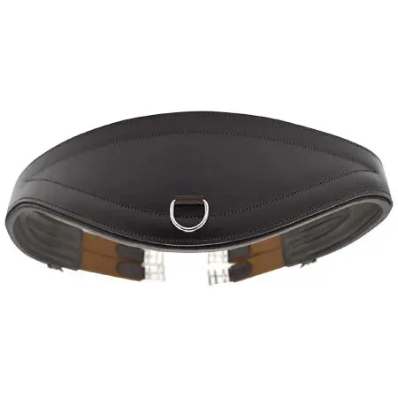 JHL(ジェーエイチエル) 乗馬 腹帯 Ergonomic Comfort Leather Girth – Brown
