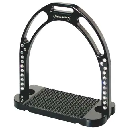 ジンストラップ(Jin Stirrup) 乗馬 鐙・鐙革 JS Swarovski Precious Stirrup