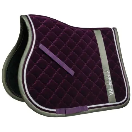 ジョンウィテカーインターナショナル(John Whitaker International) 乗馬 ゼッケン・パッド Wheatley Velour Saddle Pad