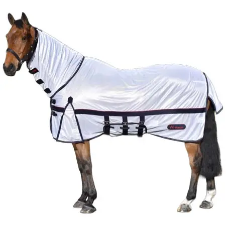 ジョンウィテカーインターナショナル(John Whitaker International) 乗馬 馬着 Rastrick Fly Mesh with Fixed Hood