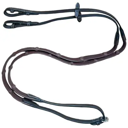 ジャンピン(Jump’in) 乗馬 手綱 Rubber Reins with 7 stops 1/2 – One Collection