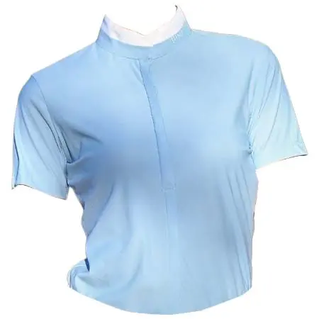 ジャンピン(Jump’in) 乗馬 競技用シャツ Emma Competition Shirt – Sky blue