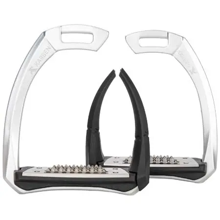 カーベン(Karben) 乗馬 鐙・鐙革 Karben Ultra Grip FX Stirrups