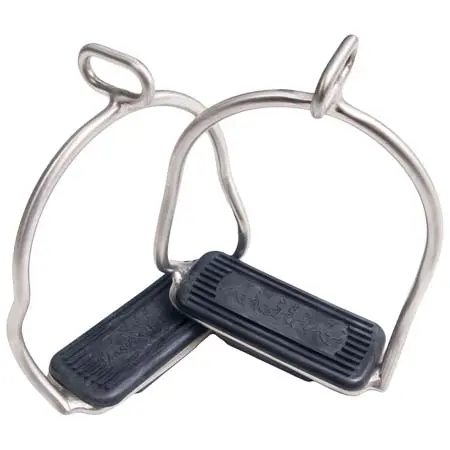カールスルンド(Karlslund) 乗馬 鐙・鐙革 Stirrups, gilded stainless steel