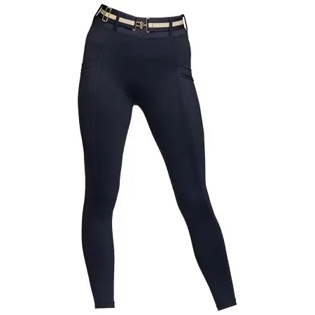 カステルデンマーク(KASTEL DENMARK) 乗馬 ボトムス Black Riding Legging With Silicone Seat