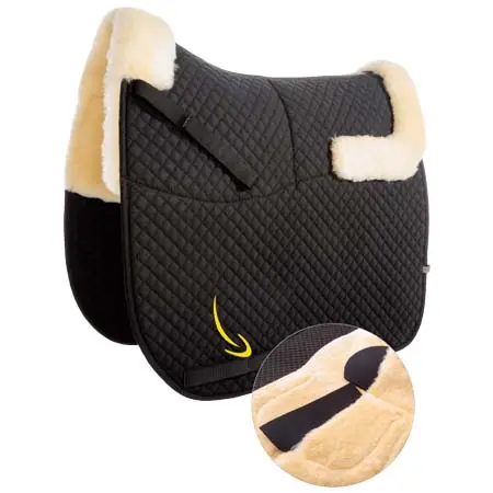 カヴァルケイド(Kavalkade) 乗馬 ゼッケン・パッド Schabracke – Lammfell mit innenliegenden Taschen