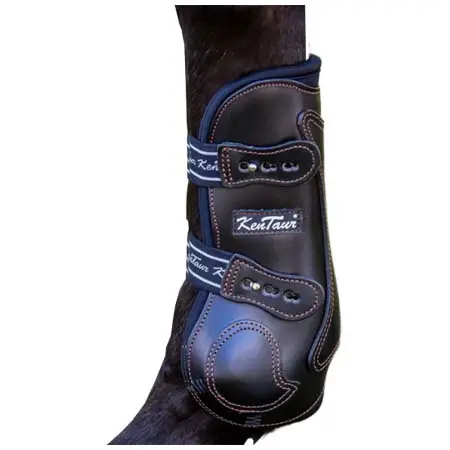 ケンタオアー(KenTaur) 乗馬 馬用プロテクター ‘Roma’ Leather Front Boots