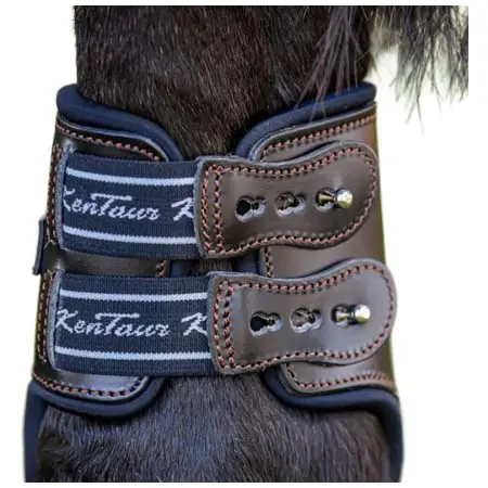 ケンタオアー(KenTaur) 乗馬 馬用プロテクター ‘Roma’ Leather Hind Boots