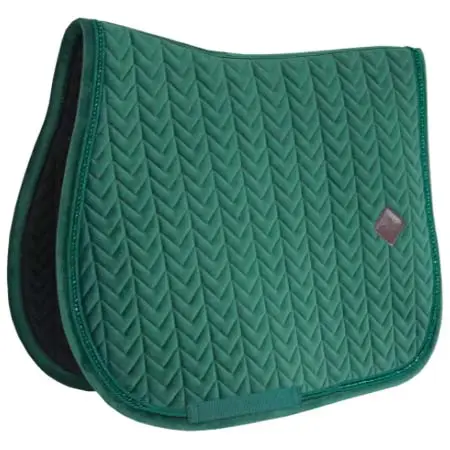 ケンタッキーホースウェア(Kentucky Horsewear) 乗馬 ゼッケン・パッド Saddle Pad Velvet Pearls Jumping