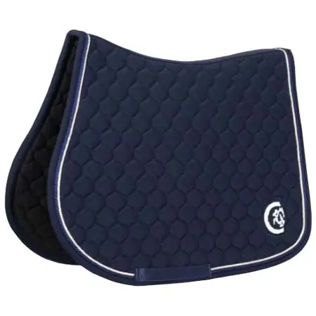 ケンタッキーホースウェア(Kentucky Horsewear) 乗馬 ゼッケン・パッド Saddle Pad 3D Logo Onion Quilt Jumping