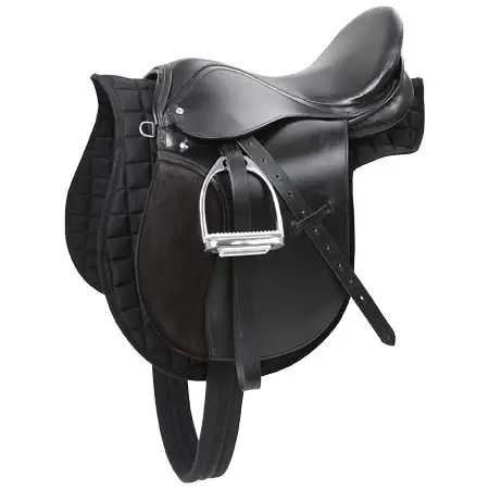 ケアブル(KERBL) 乗馬 鞍 Kerbl Saddle Set – Black