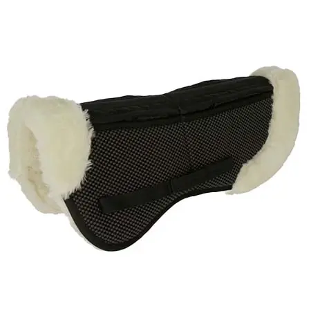 ケアブル(KERBL) 乗馬 ゼッケン・パッド Correction Saddle Pad AntiSlip Faux Fur FULL