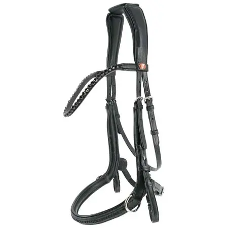 キーファー(Kieffer) 乗馬 頭絡 Snaffle & Bitless Bridle Kieffer Ultrasoft Ava