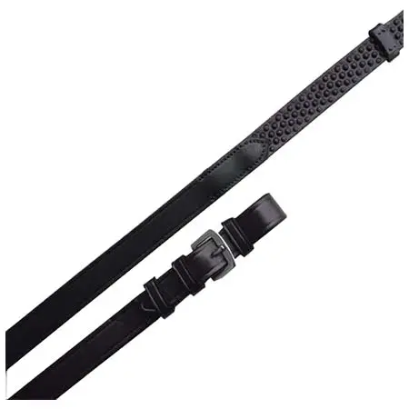 ケーエルセレクト(KL Select) 乗馬 手綱 KL Select Pebble Grip Reins with Hand Stops