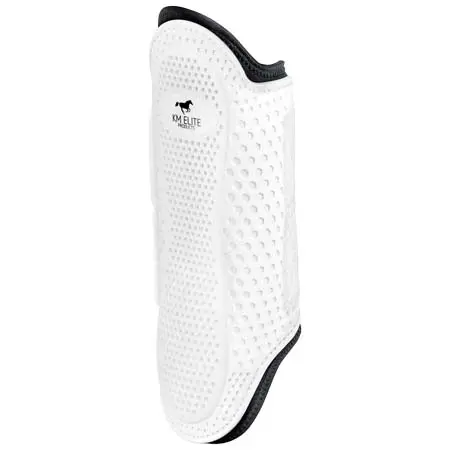 ケーエムエリート(KM Elite) 乗馬 馬用プロテクター Pro Mesh Hybrid Brushing Boot White/Black