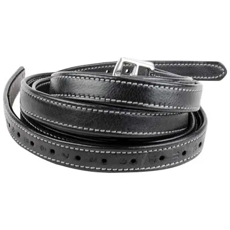 ケーエムエリート(KM Elite) 乗馬 鐙・鐙革 Luxury Stirrup Leathers Black