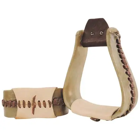 ラコタ(Lakota) 乗馬 鐙・鐙革 Custom wooden western stirrups Lakota