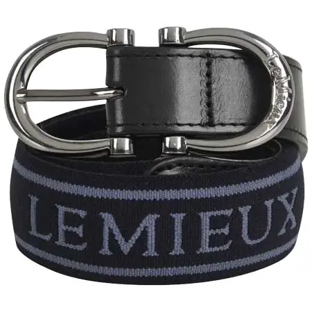 レミュー(LeMieux) 乗馬 ベルト Elasticated Belt Navy