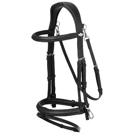レミュー(LeMieux) 乗馬 頭絡 Kudos Work Bridle Black