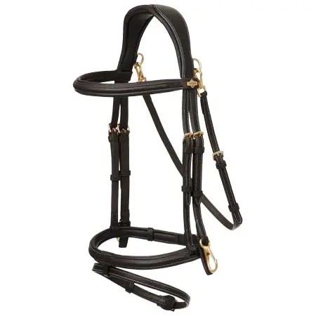 レミュー(LeMieux) 乗馬 頭絡 Kudos Work Bridle Brown