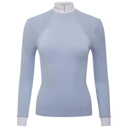 レミュー(LeMieux) 乗馬 競技用シャツ Olivia Long Sleeve Show Shirt Mist