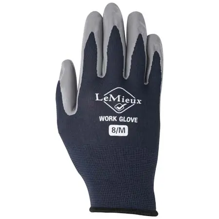 レミュー(LeMieux) 乗馬 グローブ Work Gloves Navy