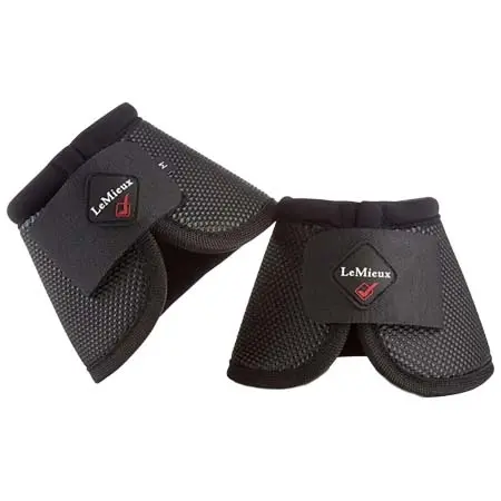 レミュー(LeMieux) 乗馬 馬用プロテクター Ballistic Over Reach Boots Black