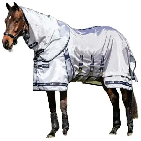 レミュー(LeMieux) 乗馬 馬着 Kudos AeroGuard Fly Rug Silver