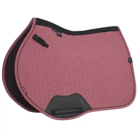 レミュー(LeMieux) 乗馬 ゼッケン・パッド Essence Eurojump Square Rosewood