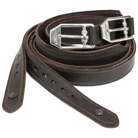 レミュー(LeMieux) 乗馬 鐙・鐙革 Vector Pro Stirrup Leather Brown