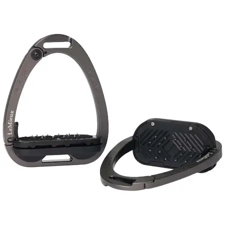 レミュー(LeMieux) 乗馬 鐙・鐙革 Vector Balance Stirrup Carbon