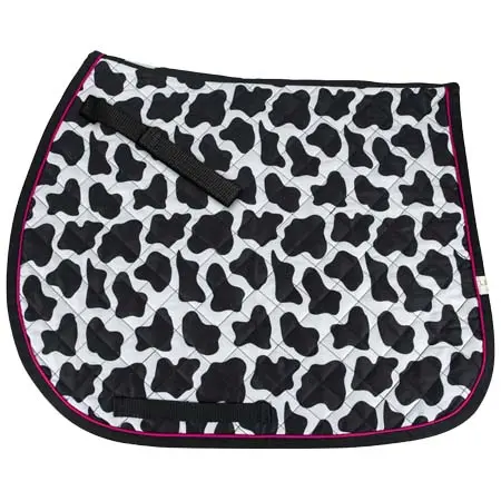 レティア(Lettia) 乗馬 ゼッケン・パッド Cow Print Baby Pad