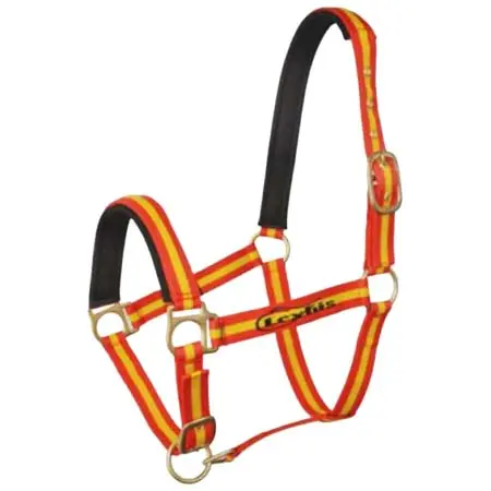 レクシス(Lexhis) 乗馬 頭絡 Carabiner Double Nylon halter