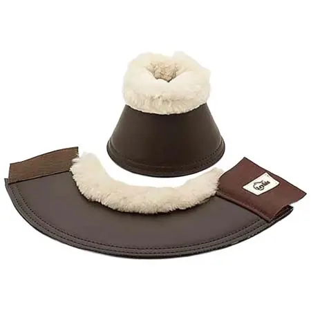 レクシス(Lexhis) 乗馬 馬用プロテクター Sheepskin Neoprene over reach boots