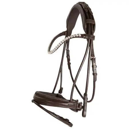 リッポー(Lippo) 乗馬 頭絡 Bridle Supreme Caselle – Chocolate