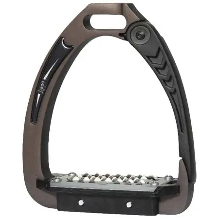 リッポー(Lippo) 乗馬 鐙・鐙革 Safety Stirrup Lippo – Chocolate