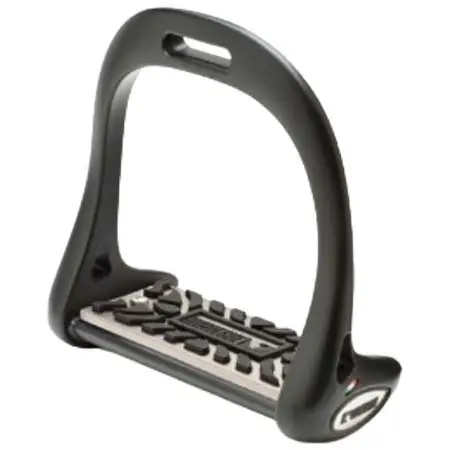 ロレンツィーニ(Lorenzini) 乗馬 鐙・鐙革 JUMPING STIRRUPS 障碍用鐙(ラバータイプ 6.5cm）