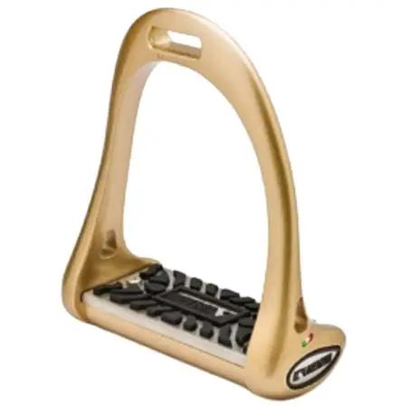 ロレンツィーニ(Lorenzini) 乗馬 鐙・鐙革 DRESSAGE STIRRUPS・ロレンツィーニ馬場用鐙(ラバータイプ 5cm)
