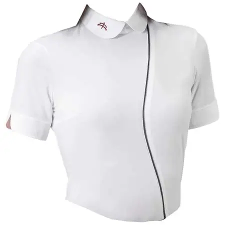 メイクビー(makeBe) 乗馬 競技用シャツ SNAKE ladies shirt short sleeve