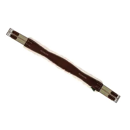 マルセルトゥールーズ(Marcel Toulouse) 乗馬 腹帯 Marcel Toulouse Shaped Leather Girth with Replaceable Sheepskin Lining