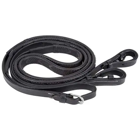 マルセルトゥールーズ(Marcel Toulouse) 乗馬 手綱 Marcel Toulouse Platinum Soft Grip Flat Leather Rubber Reins