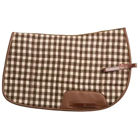 マージョマン(Marjoman) 乗馬 ゼッケン・パッド CAMARGUESA MODEL SADDLE PAD LEATHER BINDING