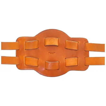 マージョマン(Marjoman) 乗馬 腹帯 LEATHER ENGLISH GIRTH ADAPTER FOR VAQUERA SADDLE