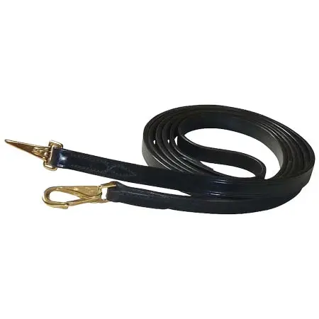 マージョマン(Marjoman) 乗馬 手綱 LEATHER REINS WITH SNAP HOOK