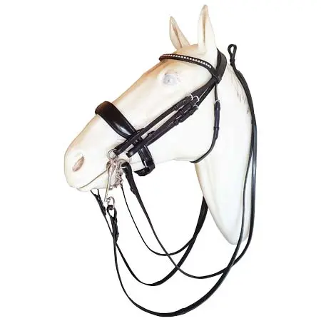 マージョマン・ディストリビューション(Marjoman Distribucion) 乗馬 頭絡 WEYMOUTH LEATHER BRIDLE