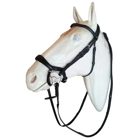 マージョマン・ディストリビューション(Marjoman Distribucion) 乗馬 頭絡 JUMPING LEATHER BRIDLE