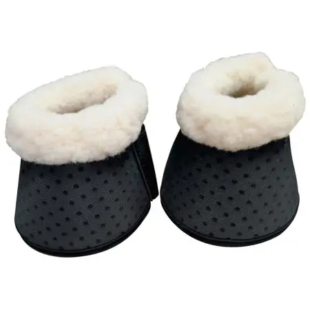 マージョマン・ディストリビューション(Marjoman Distribucion) 乗馬 馬用プロテクター Neoprene + Fleece Bell Boots (pair)