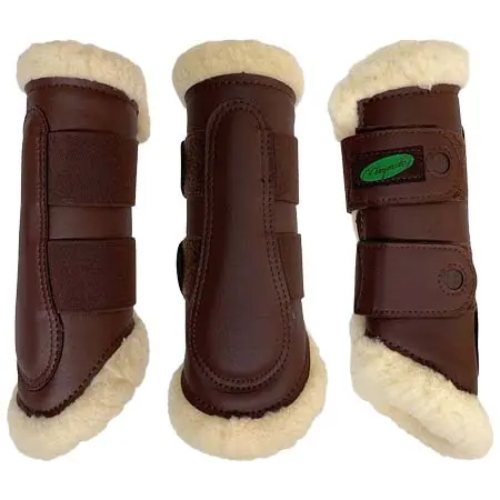 マージョマン・ディストリビューション(Marjoman Distribucion) 乗馬 馬用プロテクター PVC FLEECE FRONT BOOT