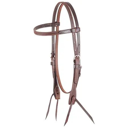 マーティンサドラリー(Martin Saddlery) 乗馬 頭絡 Browband Headstall 5/8-inch Thick